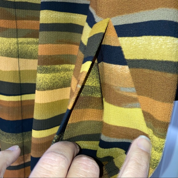 Linea by Louis Dell'Olio Printed Woven Cardigan Size Small A351112 - Picture 12 of 15